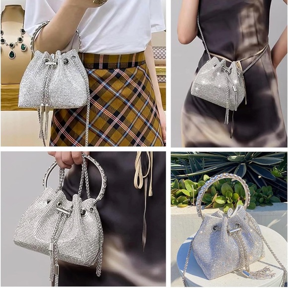 BRAND NEW Diamond Shoulder Bag - Picture 6 of 6